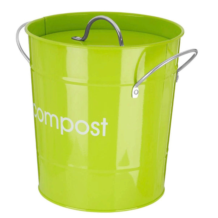 Compost Bin - Lime Green3 - Duck Barn Interiors