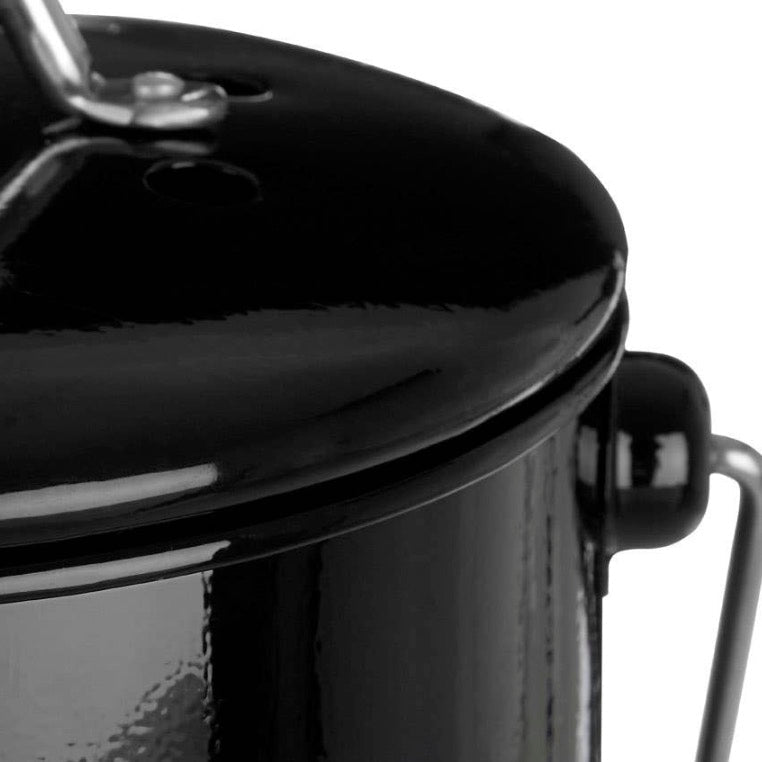 Compost Bin with Handle - Black4 - Duck Barn Interiors