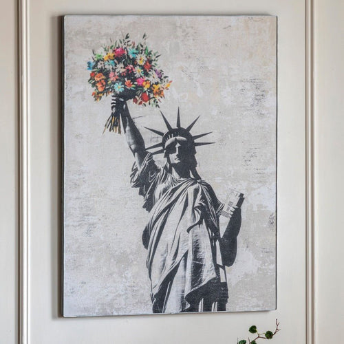 Concrete Dreams - Statue of Liberty by Laura Bolton