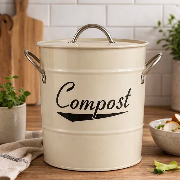 Coronet Compost Bin - Cream1 - Duck Barn Interiors