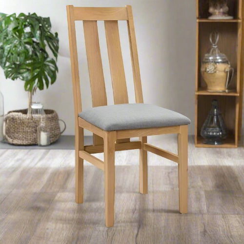 Cotswold Oak Dining Chairs (Pair)