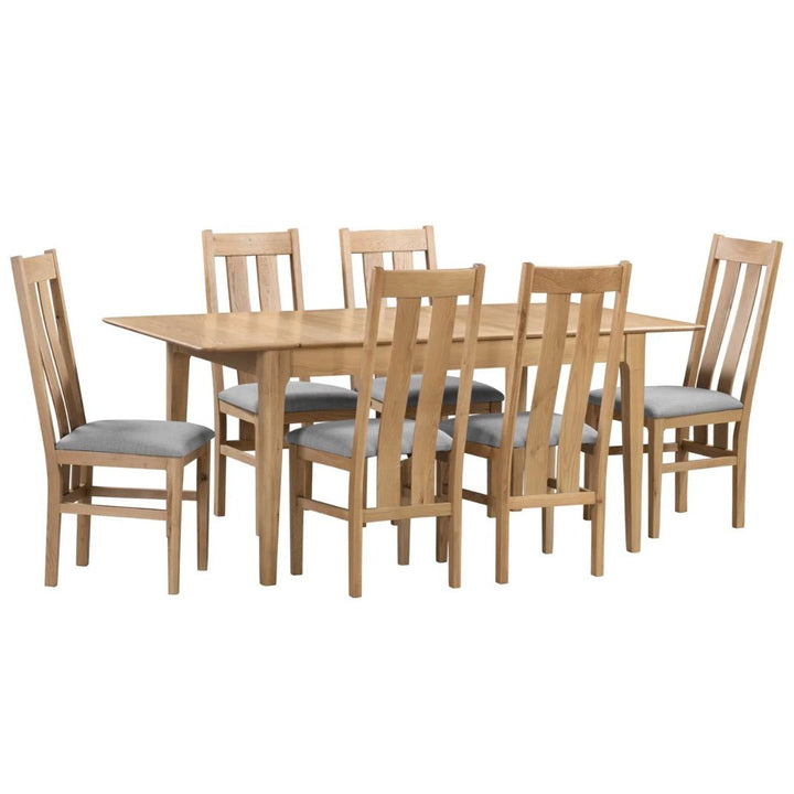 Cotswold Oak Extending Dining Table13 - Duck Barn Interiors