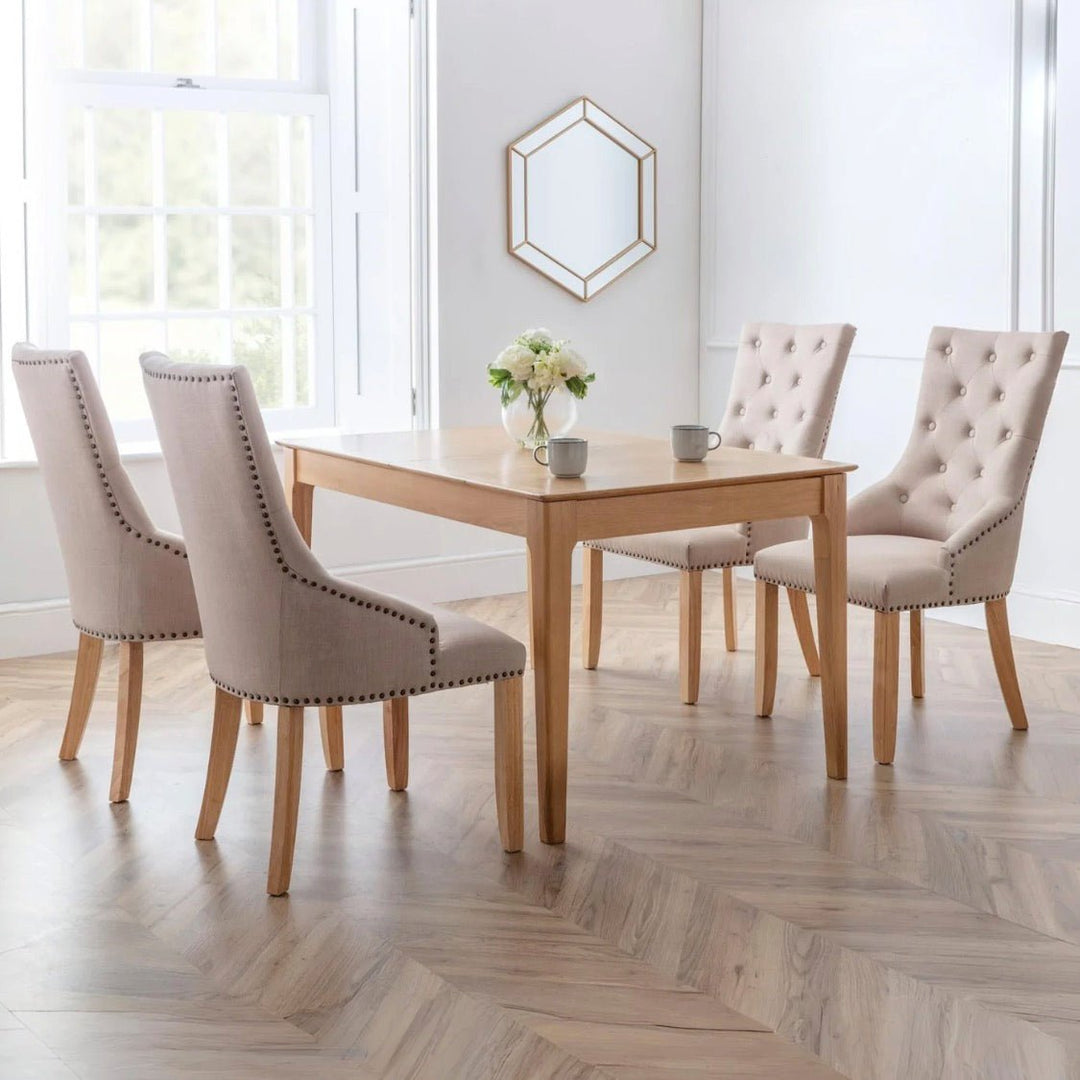 Cotswold Oak Extending Dining Table2 - Duck Barn Interiors