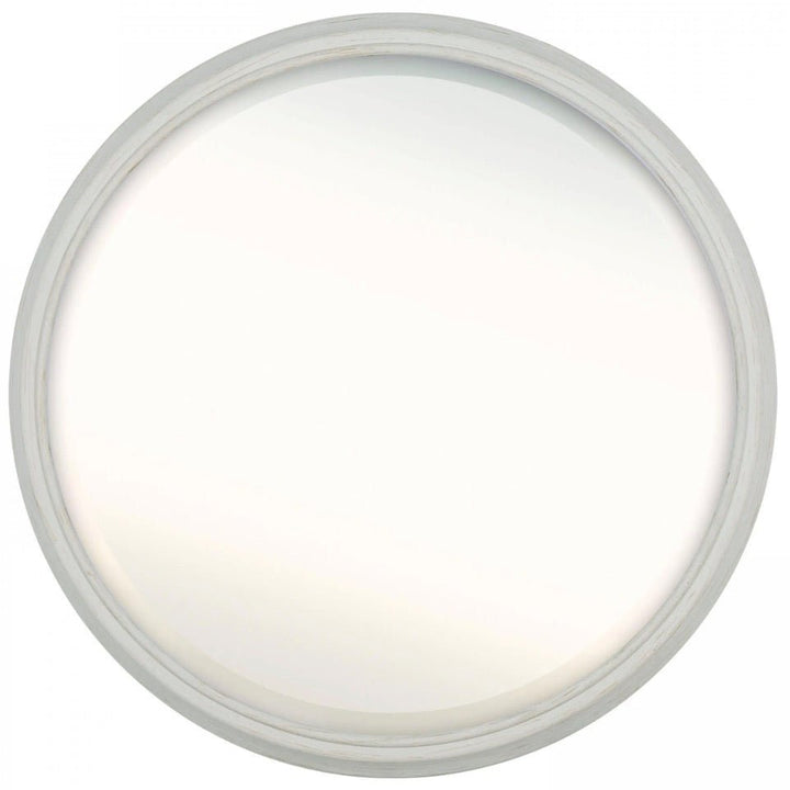Cotswold Round Wall Mirror - 50cm - Off White3 - Duck Barn Interiors
