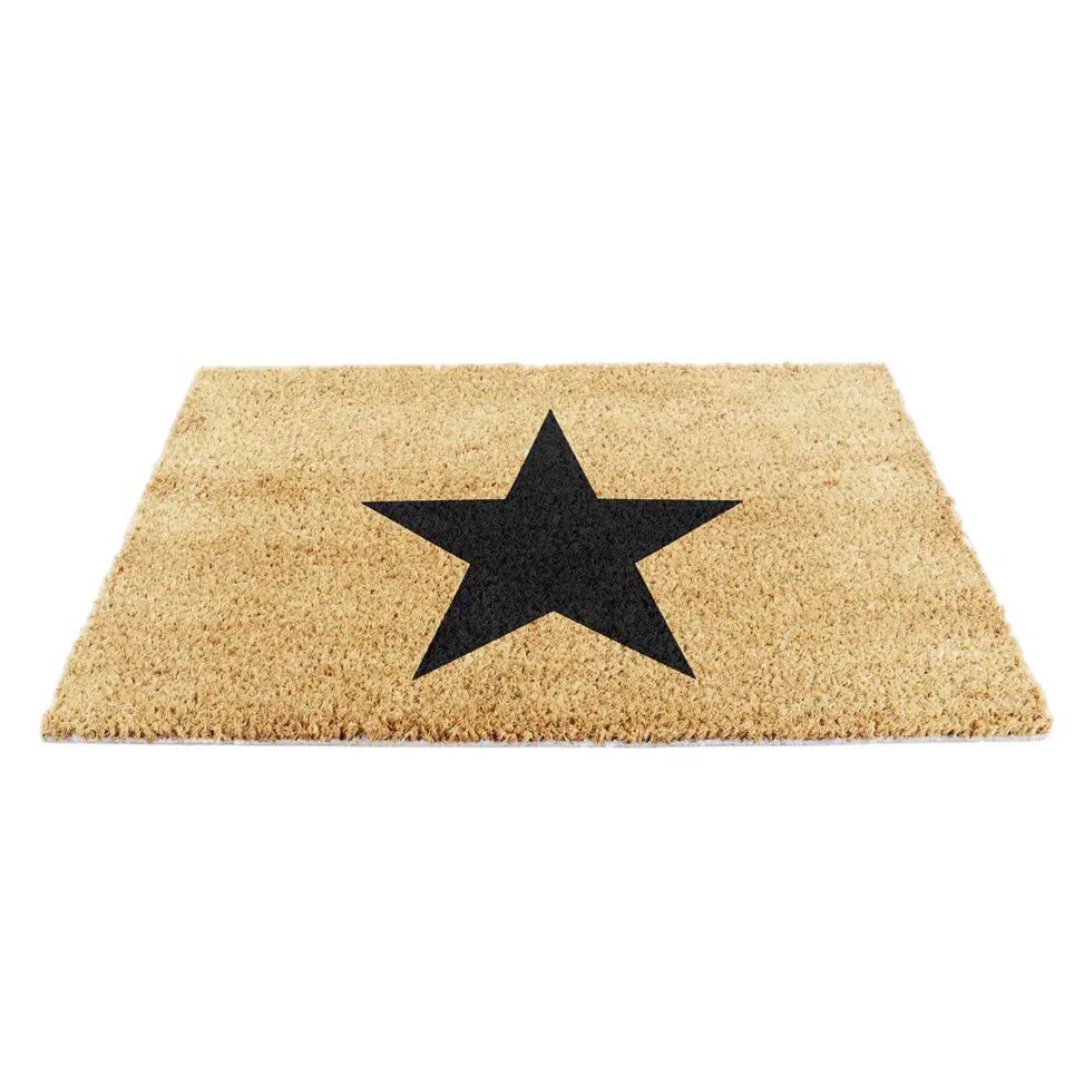 Country Black Star Doormat - Extra Large8 - Duck Barn Interiors