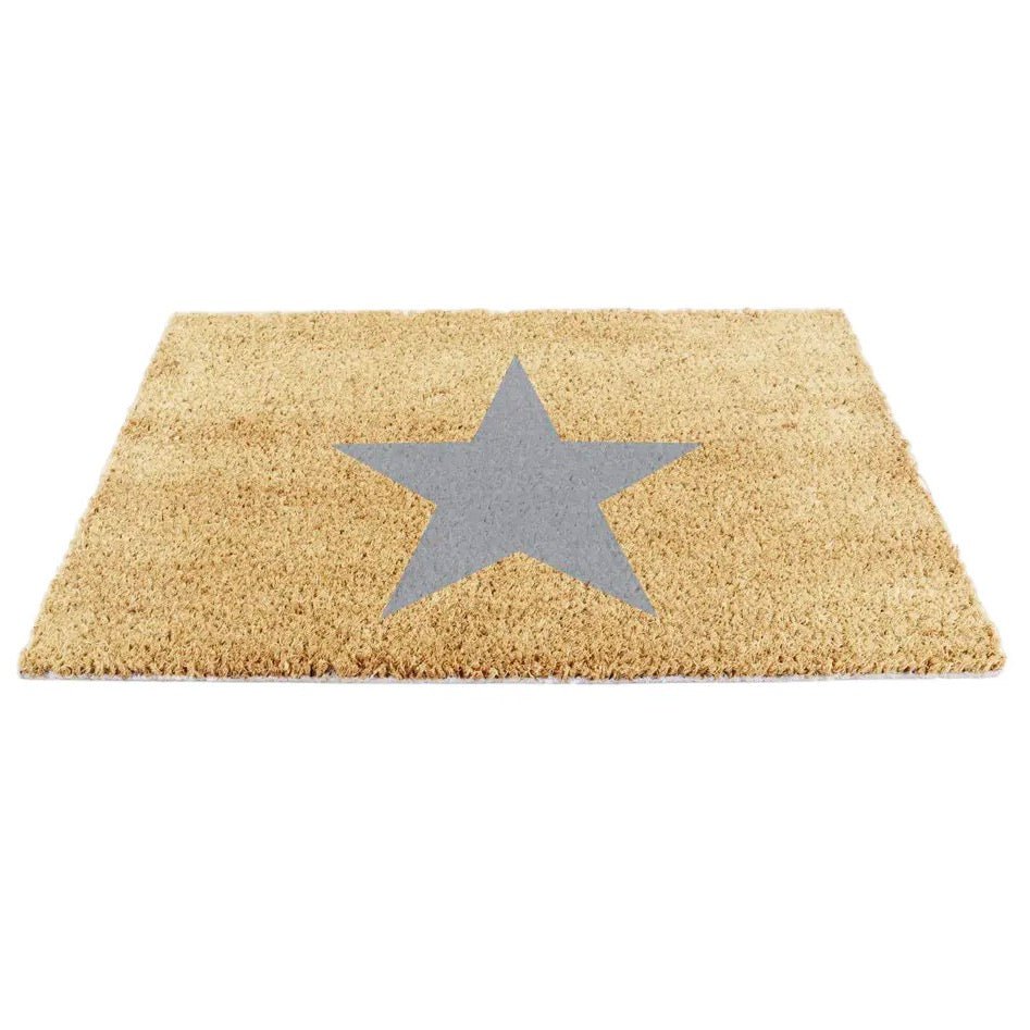 Country Grey Star Doormat - Extra Large10 - Duck Barn Interiors