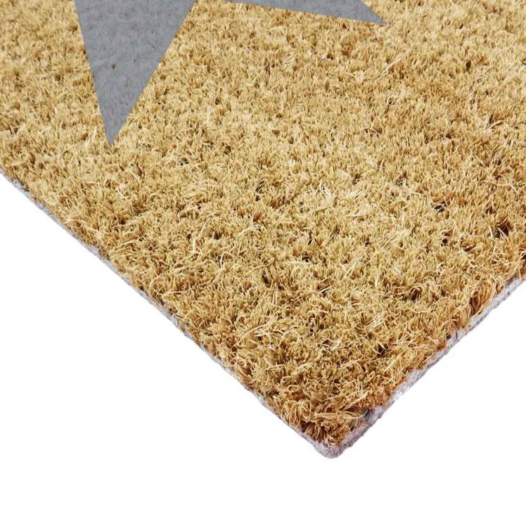 Country Grey Star Doormat - Extra Large9 - Duck Barn Interiors