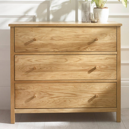 Coxmoor 3 Drawer Chest - Oak