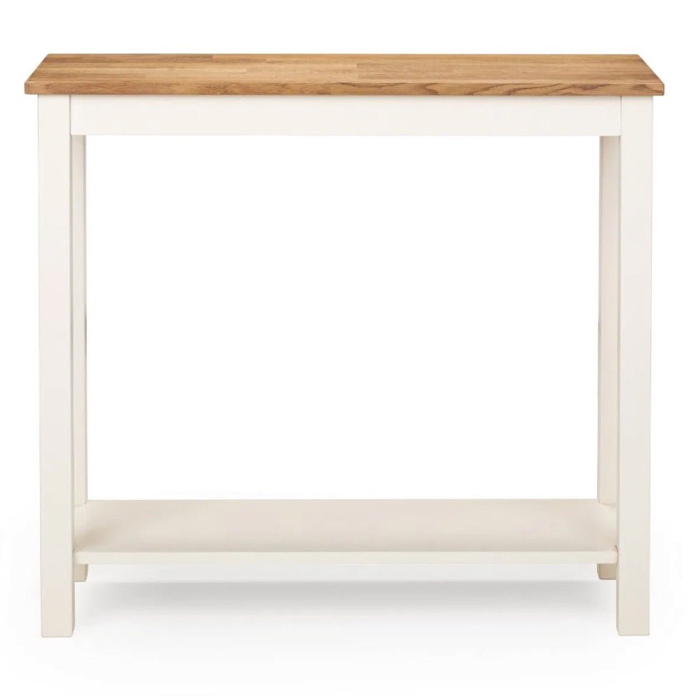 Coxmoor 90cm Console Table - Ivory & Oak3 - Duck Barn Interiors