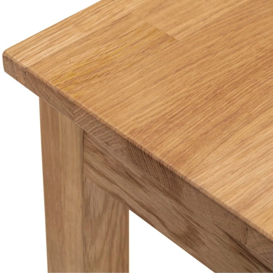 Coxmoor 90cm Console Table - Oak4 - Duck Barn Interiors