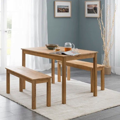 Coxmoor Dining Bench - Oak