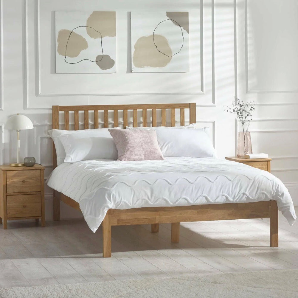 Coxmoor Oak Bed - (2 Sizes)1 - Duck Barn Interiors