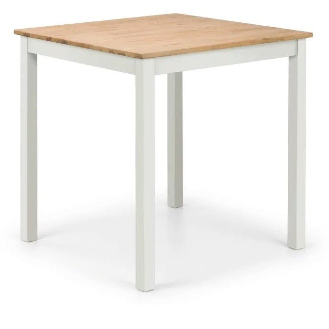 Coxmoor Square Dining Table - Ivory & Oak1 - Duck Barn Interiors