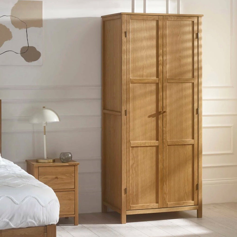 Coxmoor Wardrobe - Oak1 - Duck Barn Interiors