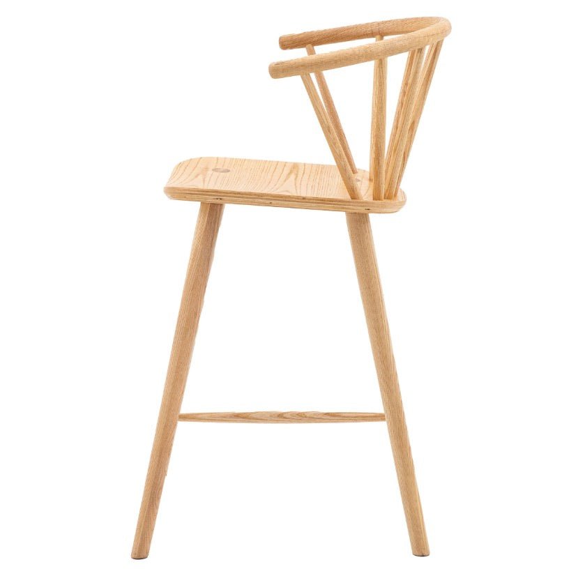 Craft Spindle Bar Stool - Oak5 - Duck Barn Interiors