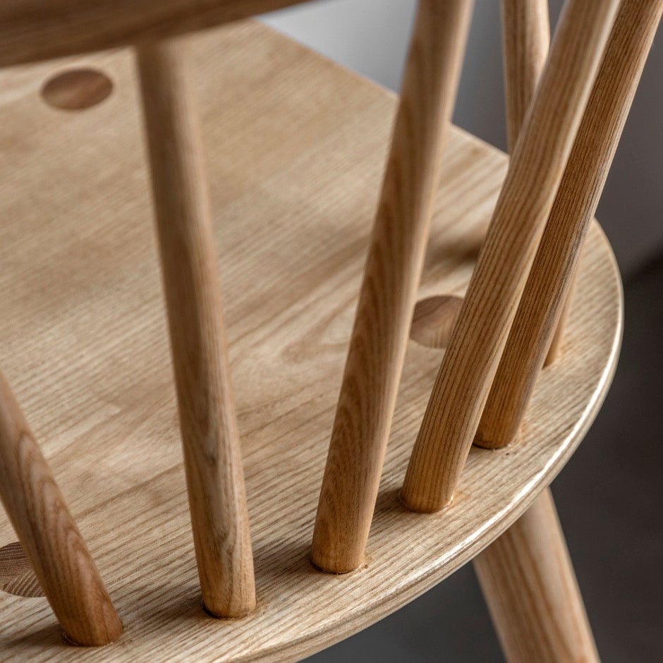 Craft Spindle Bar Stool - Oak2 - Duck Barn Interiors
