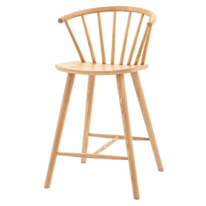 Craft Spindle Bar Stool - Oak4 - Duck Barn Interiors