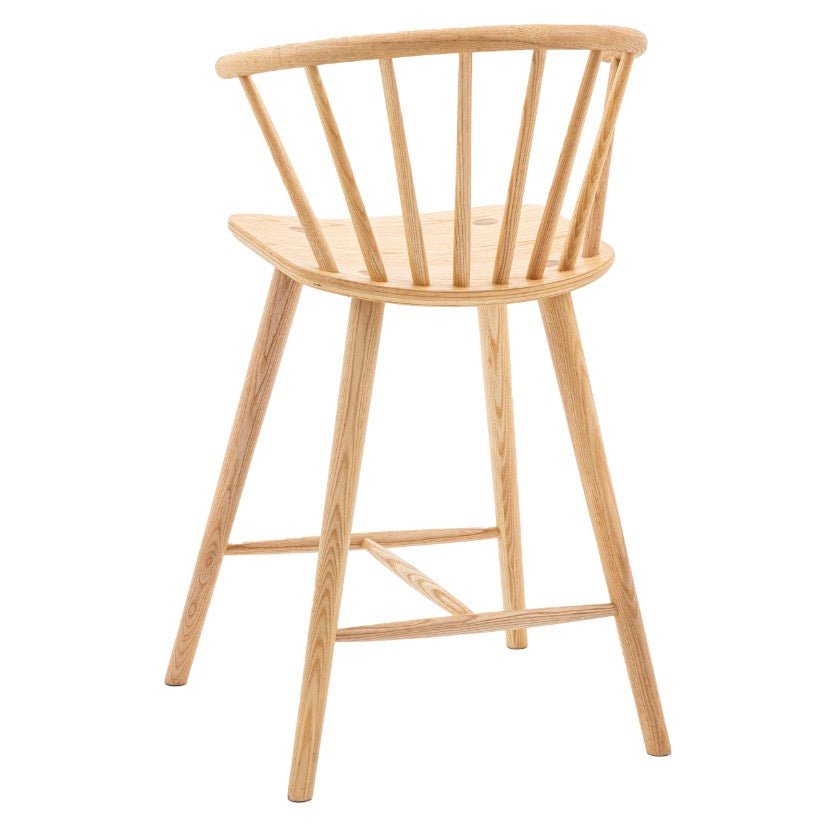Craft Spindle Bar Stool - Oak6 - Duck Barn Interiors