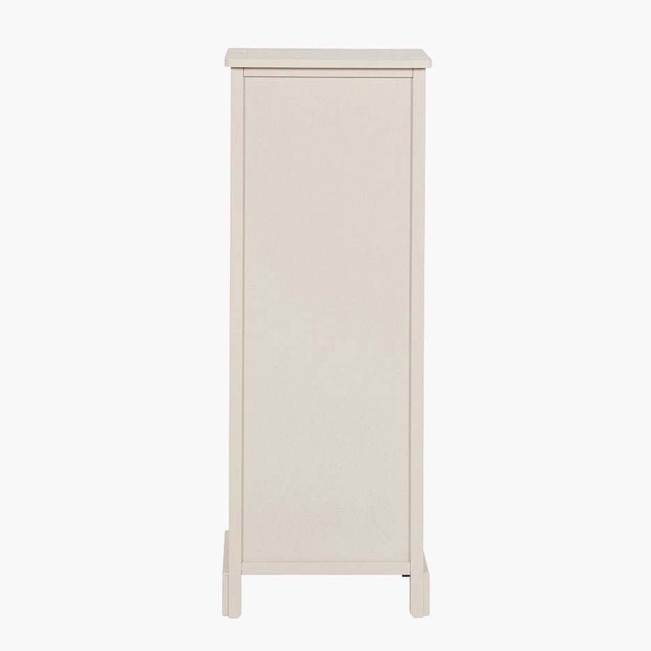 Croft Linen Pine 5 Drawer Tallboy8 - Duck Barn Interiors