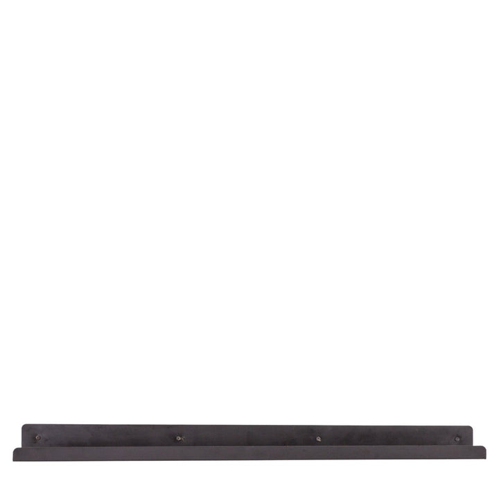 Crofton Black Metal Wall Shelf - 2 Sizes5 - Duck Barn Interiors