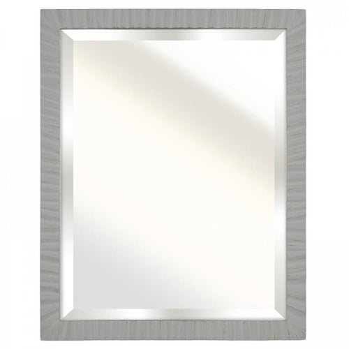 Cromer Rectangle Wall Mirror - Soft Grey