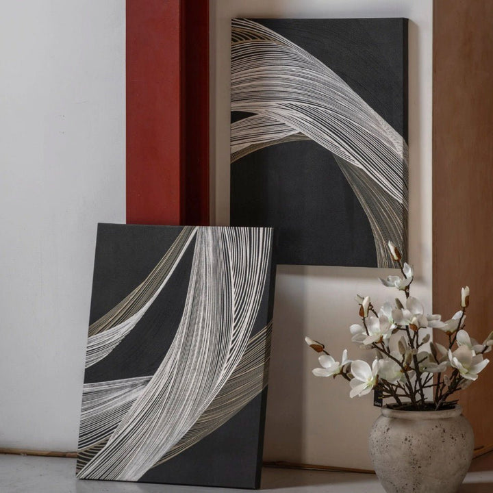 Curve Appeal Framed Canvas - Set of 21 - Duck Barn Interiors