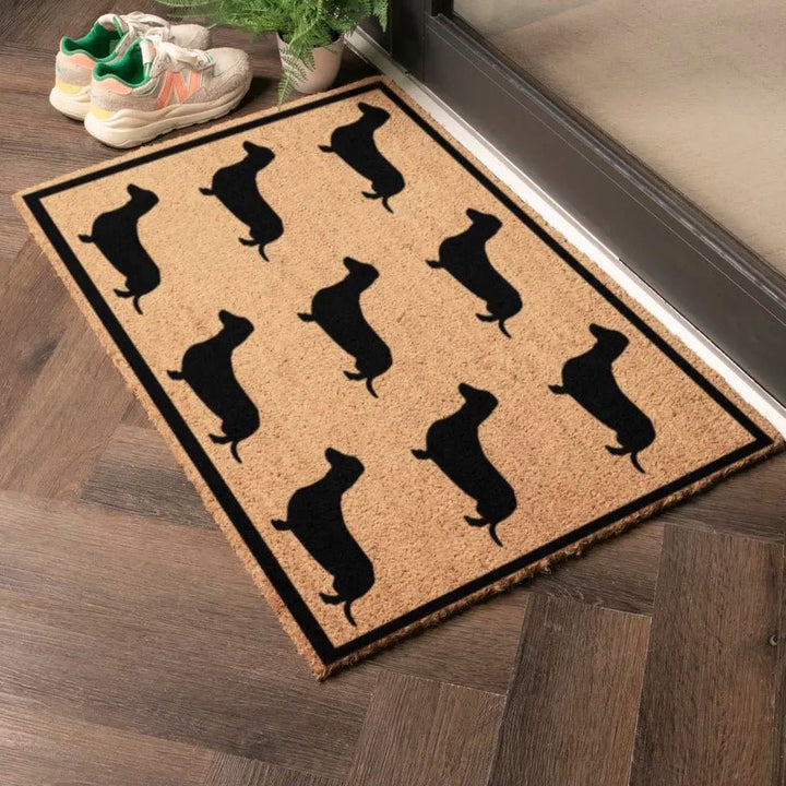 Dachshund Doormat - Extra Large2 - Duck Barn Interiors