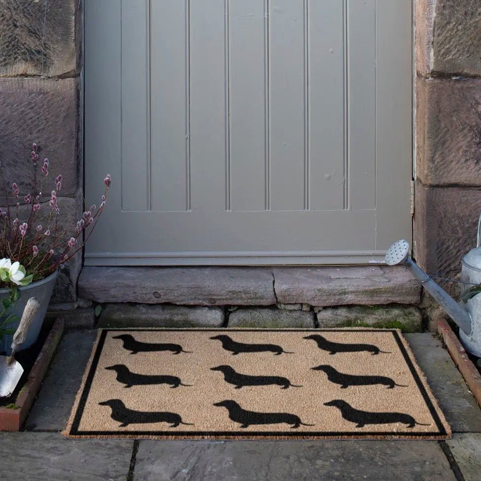 Dachshund Doormat - Extra Large3 - Duck Barn Interiors
