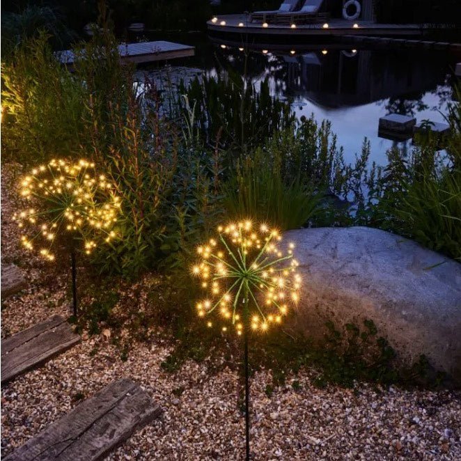 Dandelion Lights - Green - Indoor & Outdoor Use (2 Sizes)8 - Duck Barn Interiors