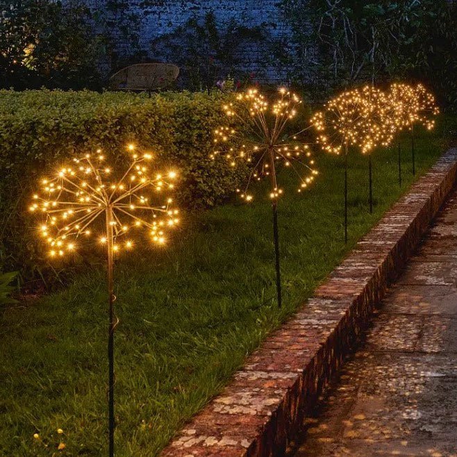 Dandelion Lights - Green - Indoor & Outdoor Use (2 Sizes)1 - Duck Barn Interiors