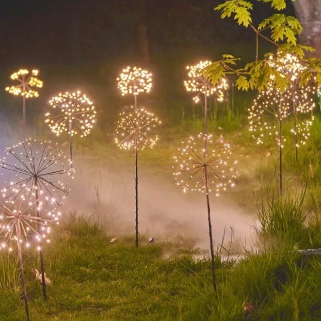 Dandelion Lights - Green - Indoor & Outdoor Use (2 Sizes)6 - Duck Barn Interiors