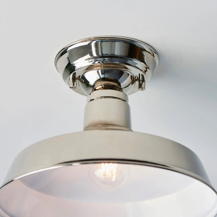 Darton Ceiling Light - Polished Nickel2 - Duck Barn Interiors