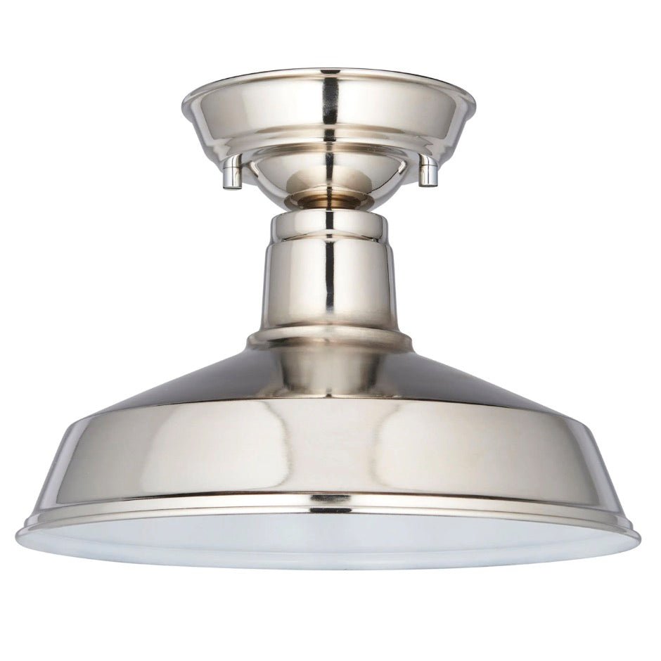 Darton Ceiling Light - Polished Nickel5 - Duck Barn Interiors