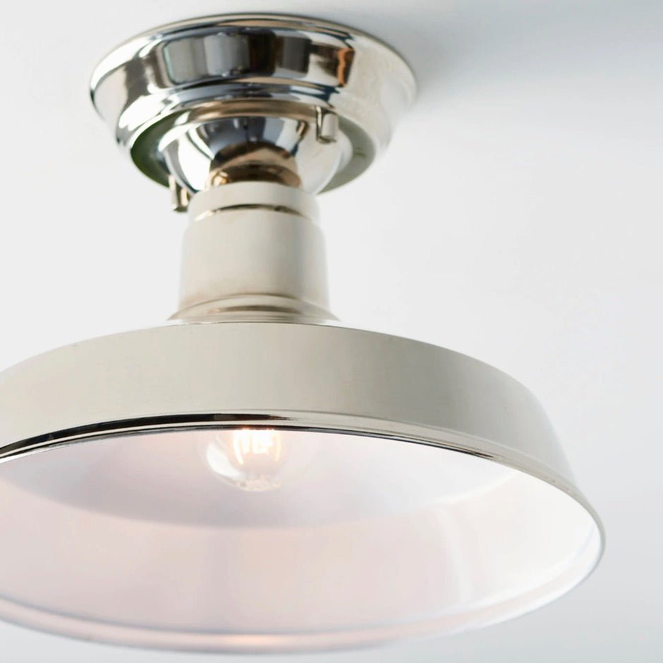 Darton Ceiling Light - Polished Nickel4 - Duck Barn Interiors