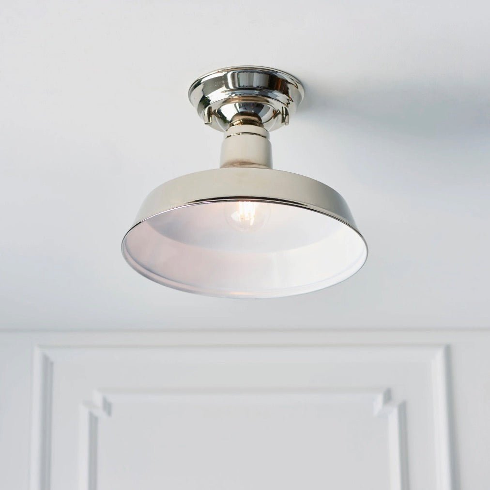 Darton Ceiling Light - Polished Nickel3 - Duck Barn Interiors