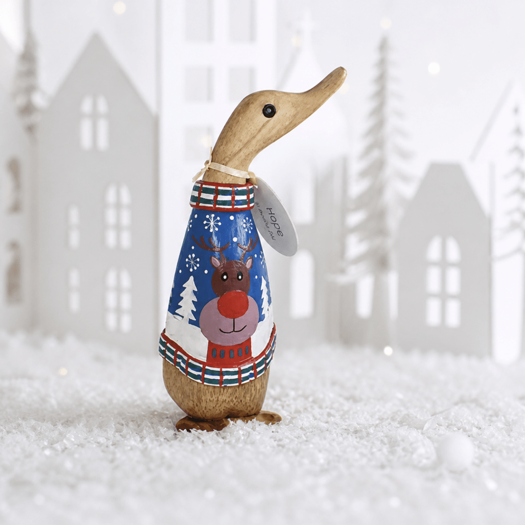 DCUK Christmas Jumper Duckling - Reindeer1 - Duck Barn Interiors