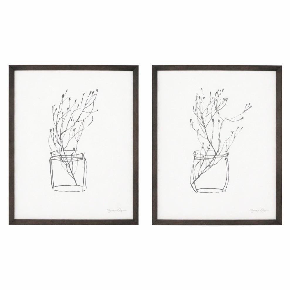 Delicate Nature by Jennifer Goldberger - Set of 24 - Duck Barn Interiors