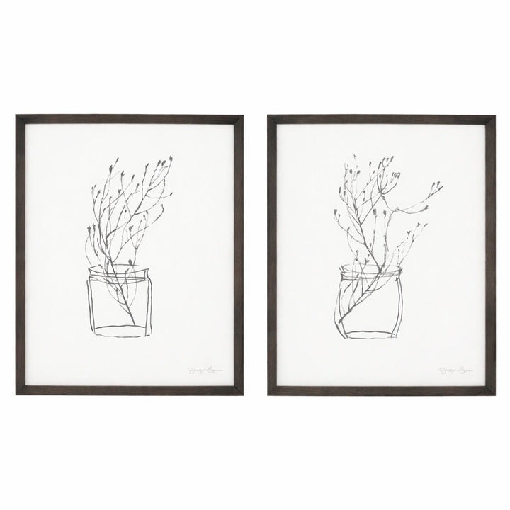 Delicate Nature by Jennifer Goldberger - Set of 24 - Duck Barn Interiors