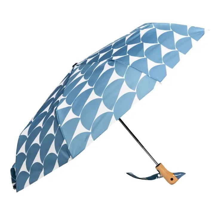 Denim Moon Compact Eco-Friendly Duck Umbrella1 - Duck Barn Interiors