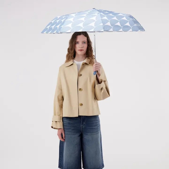 Denim Moon Compact Eco-Friendly Duck Umbrella4 - Duck Barn Interiors
