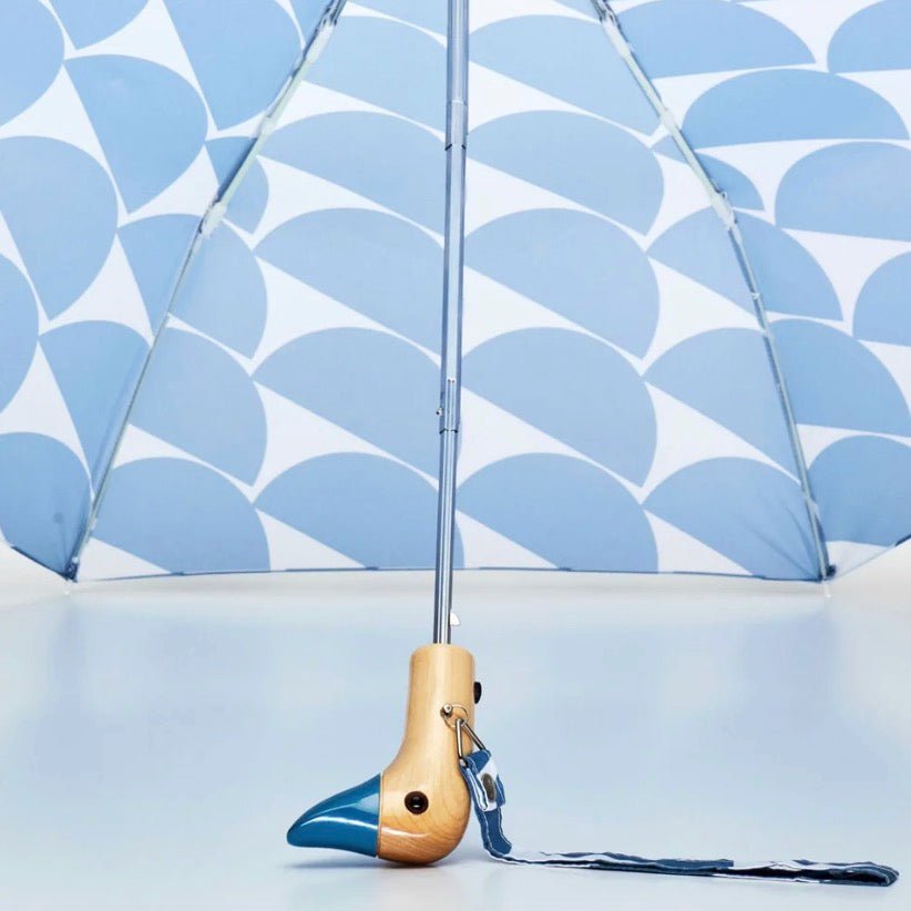 Denim Moon Compact Eco-Friendly Duck Umbrella2 - Duck Barn Interiors