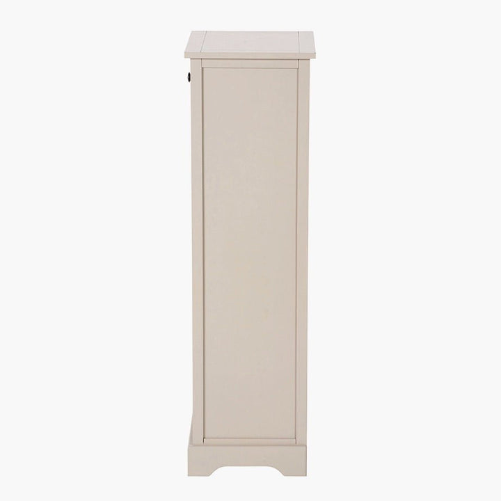 Devonshire Putty Pine 1 Drawer 4 Basket Tallboy10 - Duck Barn Interiors