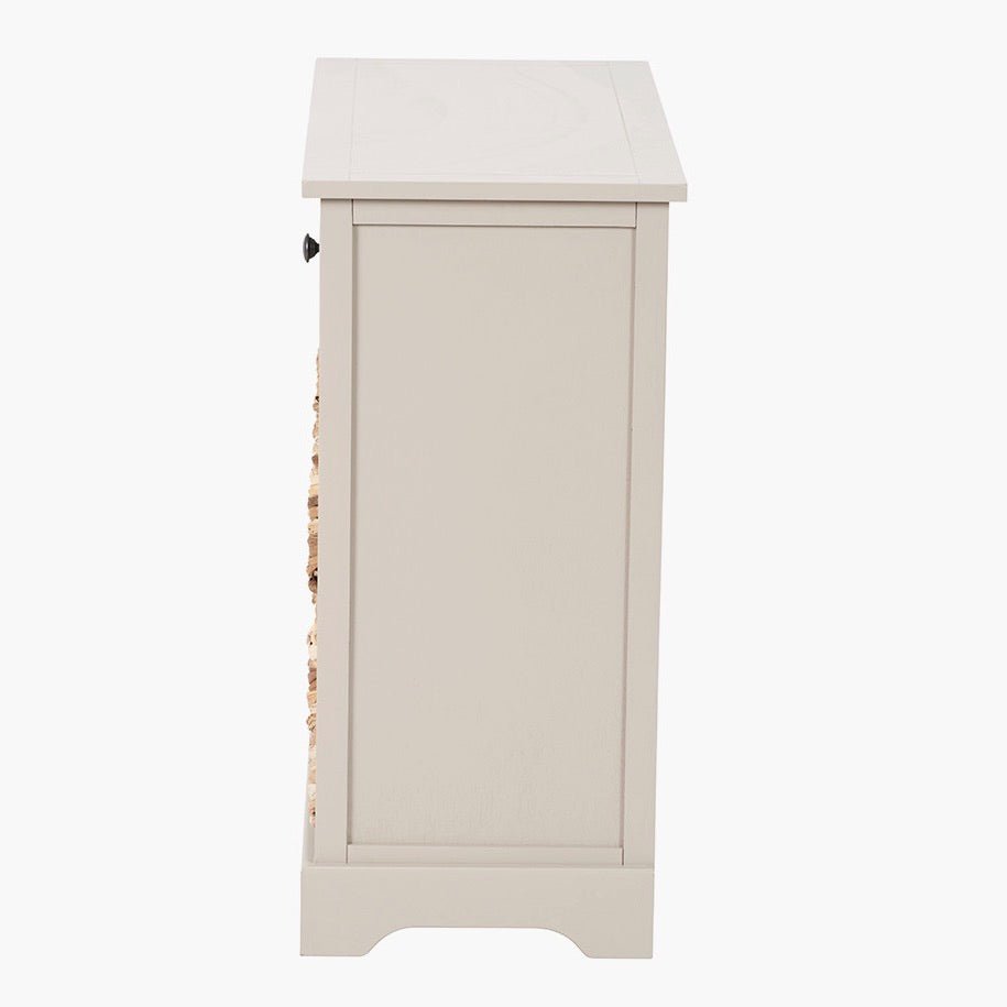 Devonshire Putty Pine 2 Drawer 4 Basket Unit8 - Duck Barn Interiors