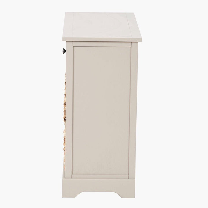 Devonshire Putty Pine 2 Drawer 4 Basket Unit8 - Duck Barn Interiors