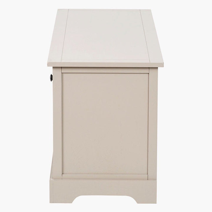 Devonshire Putty Pine 3 Drawer 3 Basket Cabinet11 - Duck Barn Interiors