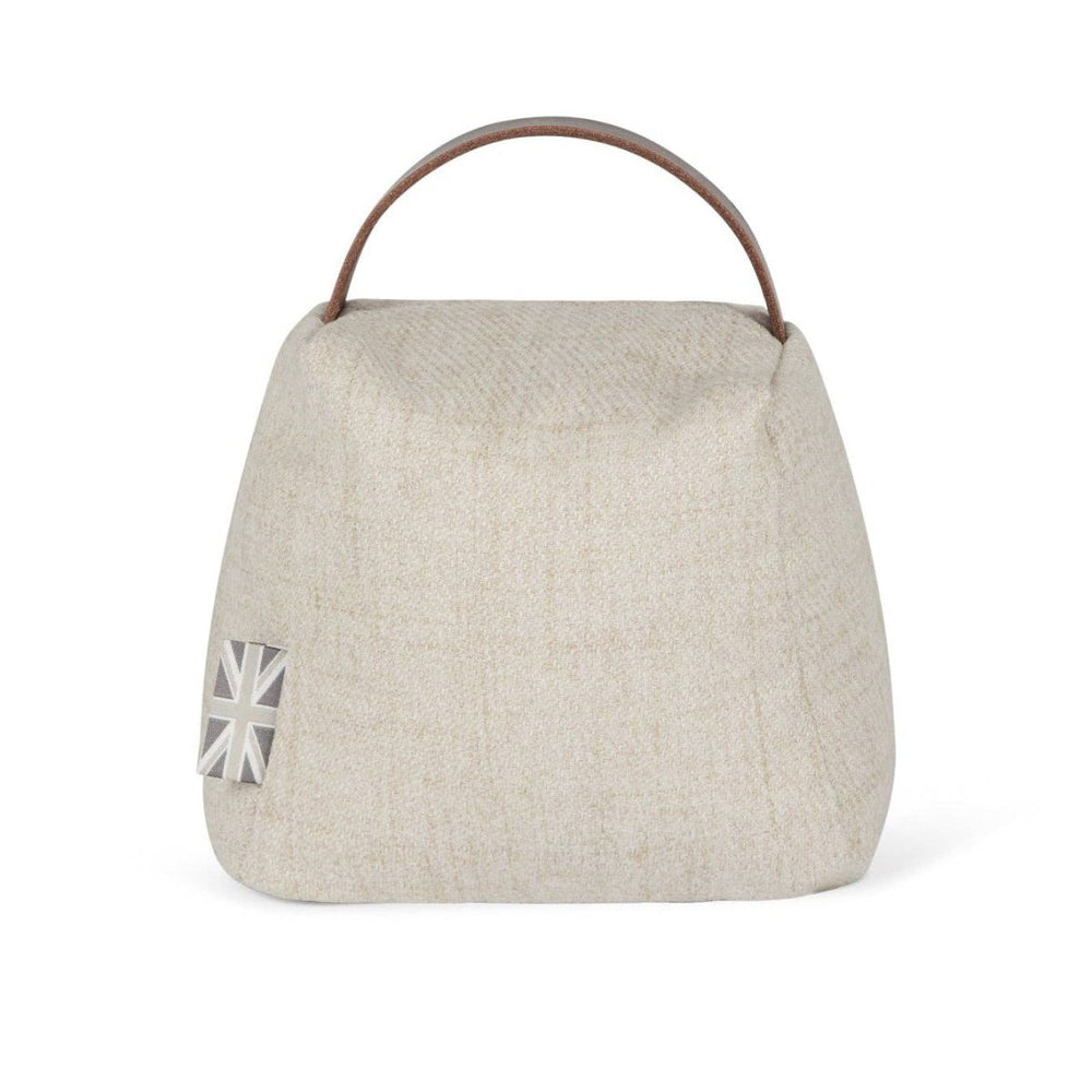 Dexter Doorstop | Brushed | Oyster1 - Duck Barn Interiors