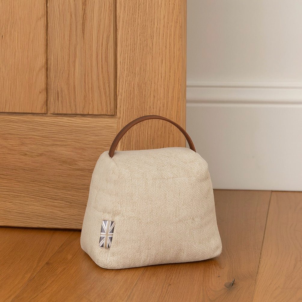 Dexter Doorstop | Brushed | Oyster2 - Duck Barn Interiors