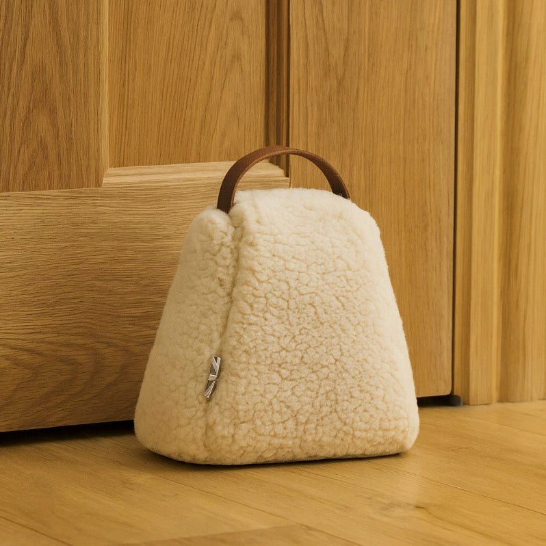 Dexter Doorstop | Sherpa | Bone2 - Duck Barn Interiors