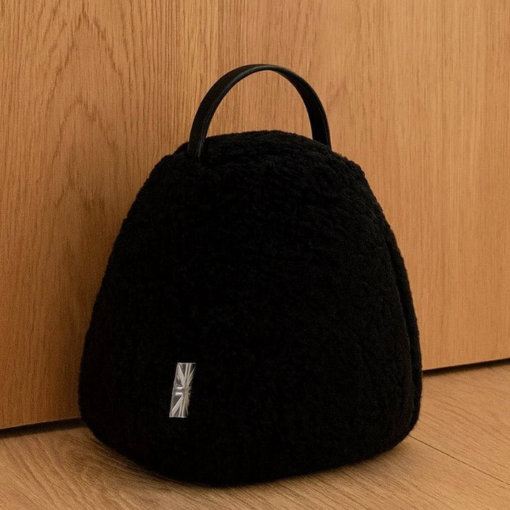 Doorstop | Sherpa | Black2 - Duck Barn Interiors