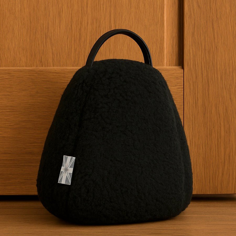 Doorstop | Sherpa | Black3 - Duck Barn Interiors